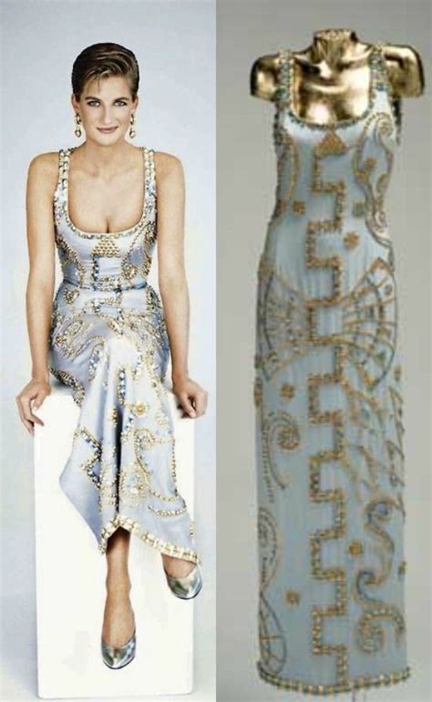 what dresses of princess diana were made by versace|princess diana versace poster.